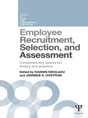 cover image of Employee Recruitment, Selection, and Assessment